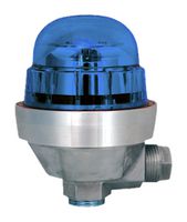 DIALIGHT RTO-0B07-001 Luz de Señal Visual, DuroSite, Azul, 8W, IP66, NEMA 4X, 127mm de Diámetro, 152.2mm de Altura