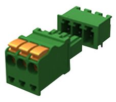TE CONNECTIVITY 1-1986692-2 Terminal de Bloque Enchufable, 3.5 mm, 12 Posiciones, 30 AWG, 14 AWG, 2 mm², Push-In