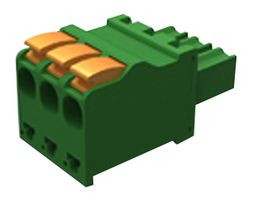 TE CONNECTIVITY 1-1986720-1 Terminal de Bloque Enchufable, 3.81 mm, 11 Posiciones, 30 AWG, 14 AWG, 2 mm², Push-In