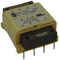 HAMMOND 229A24 PCB Transformer, Low Voltage, Split Bobbin, 115V, 230V, 2 x 12V, 6 VA, 50Hz / 60Hz