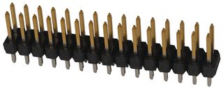 MOLEX 10-89-7302 Cabezal de Pin, Señal, 2.54 mm, 2 Líneas, 30 Contactos, Recto Agujero Pasante, Serie C-Grid 70280