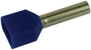 MULTICOMP PRO SPC11955 Wire Ferrule, Single Wire, 14 AWG, 2.5 mm², 13 mm, Blue