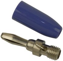 JOHNSON - CINCH CONNECTIVITY 108-0312-001 Conector Banana para Pruebas, Macho, Montaje de cable, 15 A, 3.5 kV
