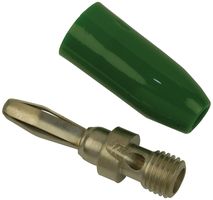 JOHNSON - CINCH CONNECTIVITY 108-0304-001 Conector Banana para Pruebas, Macho, Montaje de cable, 15 A, 3.5 kV