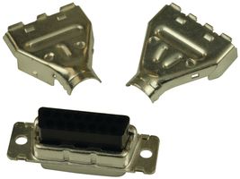 AMP - TE CONNECTIVITY 5747539-1 Cubierta para Conector tipo D Sub, 15 Posiciones, D Sub, DA, Serie Amplimite HDP-20