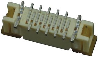 MOLEX 52559-1072 Conector FFC / FPC para tarjeta, 0.5 mm, 10 Contactos, Easy-On 52559 Series, Soldable, 1 Hilera