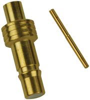 TE CONNECTIVITY - AMP 1408348-1 Conector Coaxial / RF, QMA Coaxial, Jack Recto, Soldable, 50 ohm, RG402, Beryllium Copper Alloy