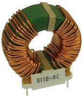 BOURNS JW MILLER 8118-RC Inductor, Modo Común, 7.3 mH, 9.3 A, Serie 8100