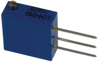 BOURNS RTR24DX501M Recortador, Multi Vuelta, Bobinado, Ajuste Lateral, 500 ohm, Through Hole, 25 Vueltas