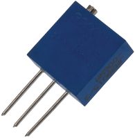 BOURNS RTR24DW501M Recortador, Multi Vuelta, Bobinado, Ajuste Lateral, 500 ohm, Through Hole, 25 Vueltas