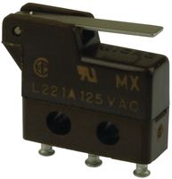 HONEYWELL 313SX1-T Microswitch, Subminiature, Leaf Lever, SPDT, Solder, 1 A