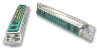 HARTING 09 69 401 5214 Conector D Sub de Diseño Combinable, Señal Mixta, Serie D Sub-M, DC-21WA4, Receptáculo eléctrico
