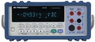 5492B - Multímetro, Conteo de 120000, Verdadero Valor Eficaz, Rango Manual, Auto, 1 kV, 12 A, 5.5 Dígitos