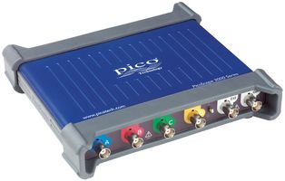 PICO TECHNOLOGY PICOSCOPE 3404A Osciloscopio USB PC, Serie PicoScope 3000, 4 Canales, 60 MHz, 1 GSPS, 4 Mpts, 5.8 ns