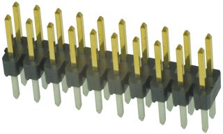 AMPHENOL COMMUNICATIONS SOLUTIONS 68602-120HLF Cabezal de Pin, Tarjeta-a-Tarjeta, 2.54 mm, 2 Líneas, 20 Contactos, Agujero Pasante