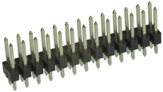 AMPHENOL COMMUNICATIONS SOLUTIONS 67996-426HLF Pin Header, Board-to-Board, 2.54 mm, 2 Rows, 26 Contacts, Through Hole, FCI BergStik 67996 Series