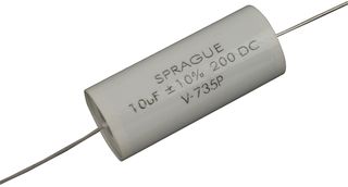 SEMTECH LCDA05.TBT Capacitor de Película de Potencia, Metallized PP, Terminales Axiales, 10 µF, ± 10%