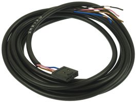 OMRON INDUSTRIAL AUTOMATION EE-1010-R 2M Cable de Sensor, Robot, Receptáculo fotosensorial, Extremo Libre, 4 Contactos, 2 m, 6.561 ft