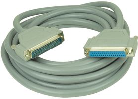 L-COM CSMN50MF-15 Cable de Computadora, Conector D-Sub Macho de 50 Posiciones, Receptáculo D-Sub de 50 Posiciones