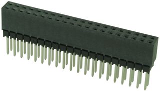 SAMTEC ESQ-120-13-S-D Conector Tarjeta-a-Tarjeta, Tira Elevada, Serie ESQ, 40 Contactos, 2.54 mm, Socket Strip, Soldable