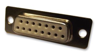 MULTICOMP PRO 5501-15SA-02-F1 Conector D Sub, Estándar, Receptáculo eléctrico, Serie 5501, 15 Contactos, DA, Copa para Soldar
