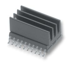 FISCHER ELEKTRONIK ICK SMD F 8 SA Heat Sink, For SMD, 74 °C/W, DIP, PLCC, SMD, 8 mm, 6.1 mm, 8 mm