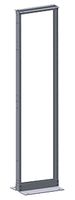 BELDEN XDR8419-312N Rack, Steel, Black,  2134 mm,  515.9 mm,  381 mm