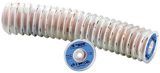 AMERICAN BEAUTY TOOLS 484-4G Desoldering Braid, Dri-Wick, Pure Rosin Type R Flux, Copper, Spool, 0.1" x 5 ft