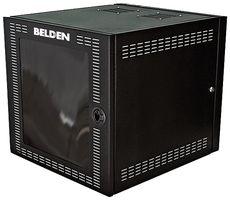 BELDEN XWM-2109-GD 19" Wall Cabinet, 9U, Steel, Black, 511 mm, 533 mm, 581 mm