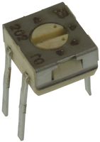 BOURNS 3314H-1-202 Recortador, Una Vuelta, Cermet, Ajuste Superior, 2 kohm, Surface Mount, 1 Vueltas