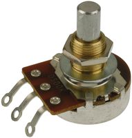 BOURNS PDA241-HRT02-504A2 Potenciómetro Giratorio, Carbono, 500 kohm, 1 Vueltas, Log (Audio), 250 mW, ± 15%, Serie PDA241