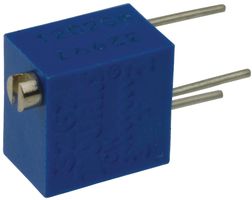BOURNS RJR26FW502R Recortador, Multi Vuelta, Cermet, Ajuste Superior, 5 kohm, Through Hole, 12 Vueltas