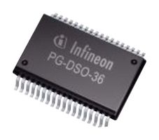 INFINEON TLE7368EXUMA3 CI de Administración de Energía, Regulador 3 LDO, Suministro de 45V, SOIC-36