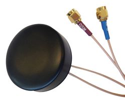 RF SOLUTIONS ANT-GSMGPS-SMA Combo Antenna, 1.71GHz to 2.17GHz, 2.5 VSWR, 2dBi Gain, Linear Polarisation, Adhesive/Screw