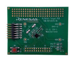 RENESAS YQB-R5F1057A-TB Tarjeta Objetivo, R5F1057AANA, 16 bit, RL78/G11, 24 MHz