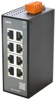 IDEC SX5E-HU085B Switch, 8 Ports, Industrial, Unmanaged Fast Ethernet, DIN Rail / Panel, RJ45 x 8, 10Mbps, 100Mbps