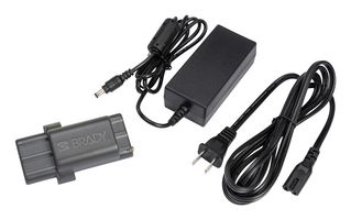 BRADY M210-PWR-KIT Kit de Potencia, Paquete de Batería LiIon & Adaptador de CA, Creador de Etiquetas de Mano M210, 110V