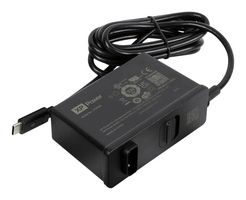 XP POWER PGW65US20-I AC/DC Power Supply, Wall Mount, ITE, Industrial & Medical, 1 Output, 65 W, 5 V, 3 A, 12 V