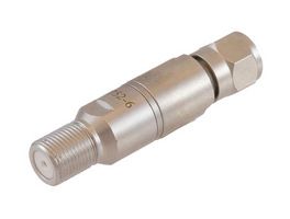 L-COM LCAT7752-6 RF Fixed Attenuator, F Male to F Female, 6 dB, DC to 1GHz, 1 W, 75 ohm, Brass