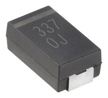 MURATA ECASD60J337M009KA0 Cap Electrolítico Aluminio Polímero, 330 µF, 6.3 V, 2917 [7343 Métrico], 9000 µohm