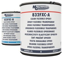 MG CHEMICALS 832FXC-1.7L Compuesto de Encapsulado, Epoxi - 2 partes, Transparente, Lata, 1.7 l, 1.77 kg, Serie 832FXC
