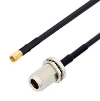 FAIRVIEW MICROWAVE FMCA100224-36 Cable RF / Coaxial ensamblado, Chaqueta TPE, Baja Pérdida, 36 ", 914.4 mm, LMR-240-UF, SMA Macho