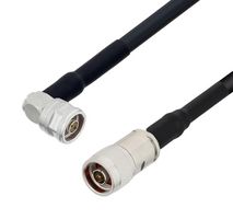 FAIRVIEW MICROWAVE FMCA100249-24 Cable RF / Coaxial ensamblado, Chaqueta TPE, Baja Pérdida, 24 ", 609.6 mm, LMR-400-UF, SMA RP Plug