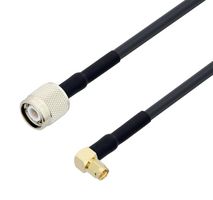 FAIRVIEW MICROWAVE FMCA100256/0000-300 Cable RF / Coaxial ensamblado, Chaqueta TPE, Baja Pérdida, 25 ft, 7.62 m, LMR-400-UF, UHF Macho