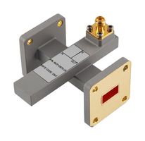 FAIRVIEW MICROWAVE FMWCP1097S-20 Crossguide Waveguide Coupler, 20 dB, 16GHz to 17.5GHz, Flange Mount