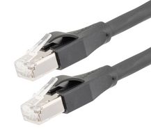 L-COM TMD22014014049-008F Ethernet Cable, Cat6, RJ45 Plug to RJ45 Plug