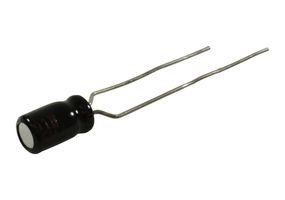 PANASONIC EEAGA1E100B Capacitor Electrolítico, 10 µF, 25 V, ± 20%, Conexión Radial, 1000 horas a 105°C, Polar