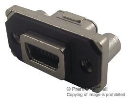 AMPHENOL COMMUNICATIONS SOLUTIONS MUSBB151M0 Conector USB Sellado, Mini USB Tipo B, USB 2.0, Receptáculo eléctrico, 5 Posiciones