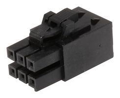 MOLEX 172258-1106 Carcasa de Conector, Ultra-Fit, Receptáculo eléctrico, 6 Posiciones, 3.5 mm