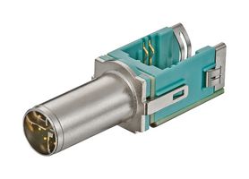 HARTING 20820061218 Conector para Sensor, Serie preLink, M12, Male, 8 Contactos, Soldable Macho